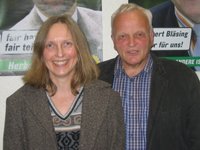 Martina Fahlbusch und Gisbert Bläsing sind als Fraktionsvorstand wieder gewählt.